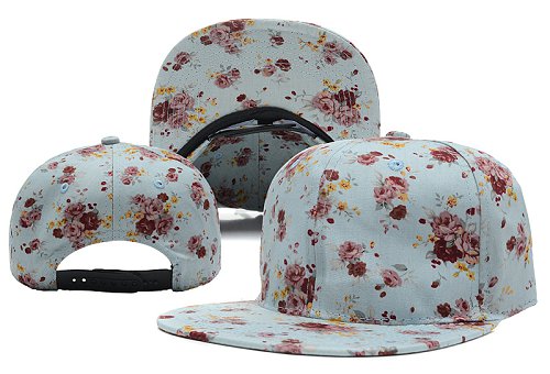 Floral Blank Snapbacks Hat LX 5